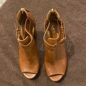 Ralph Lauren Brown Heels/Sandals